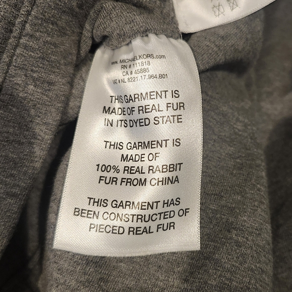 Authentic Michael Kors rabbit fur vest - Picture 6 of 6